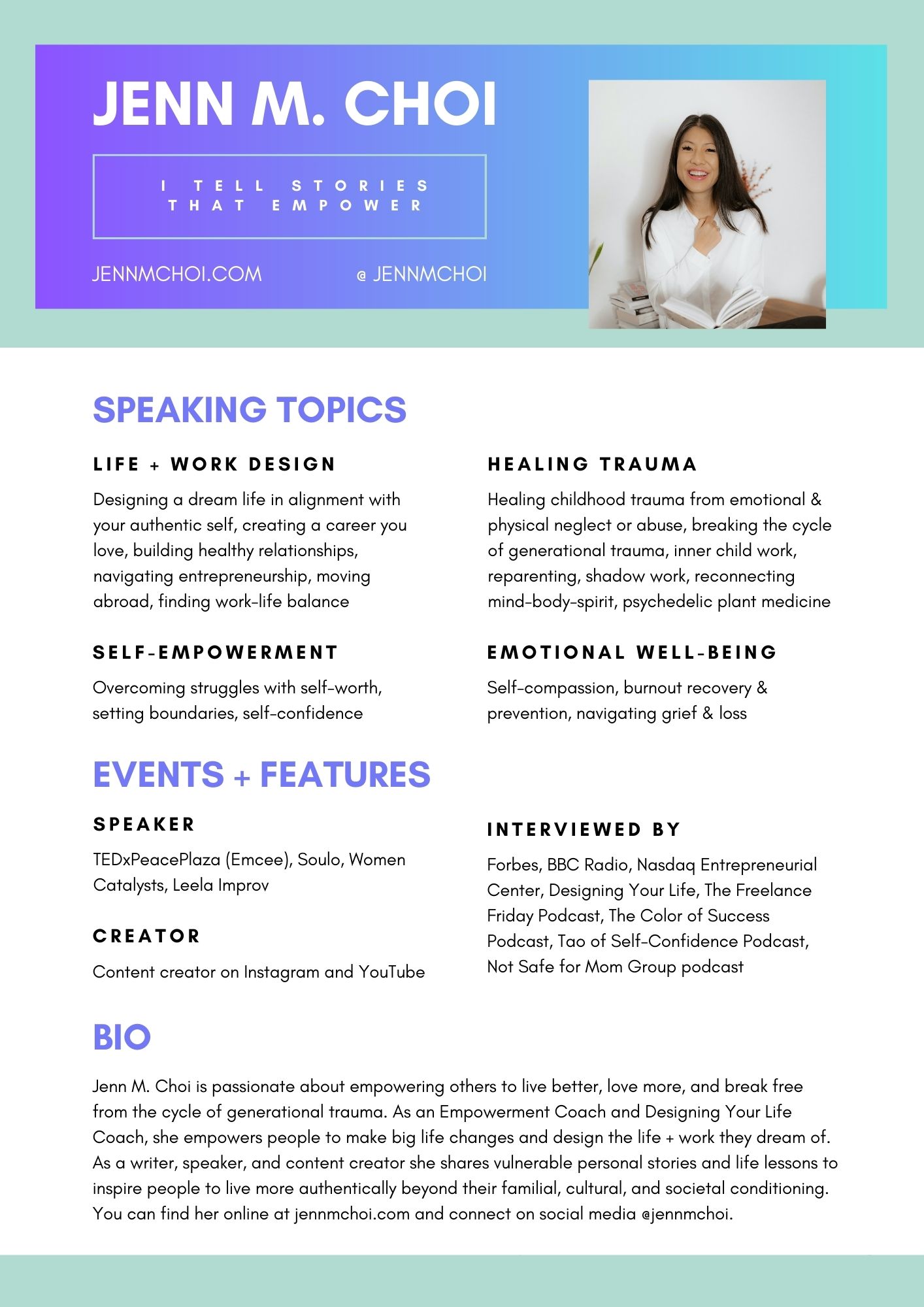 Jenn M Choi Speaker Page Jenn M Choi Speaker Page